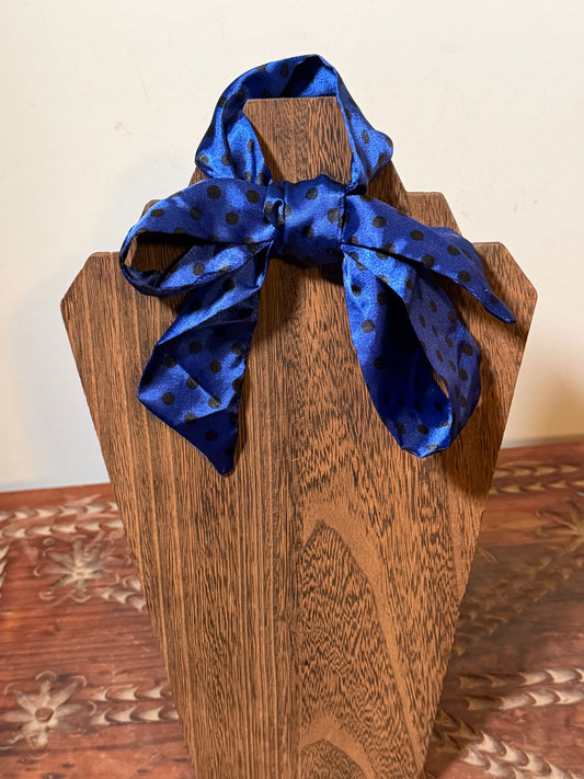 Blue polka dot